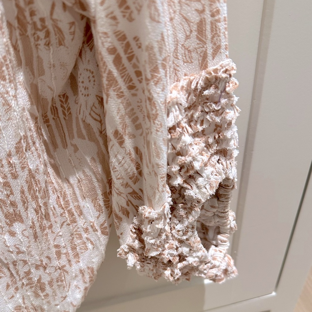 Poupette St Barth India blouse nude - Picture 9 of 10